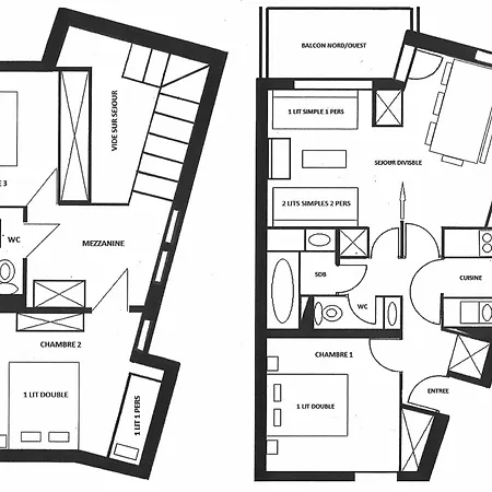 Duplex Pour 10 Pers., Proche Pistes Et Centre - Fr-1-329-105 Διαμέρισμα *